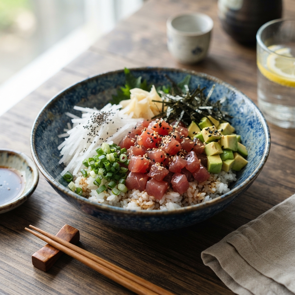 Tartare de Thon Rouge au Ponzu