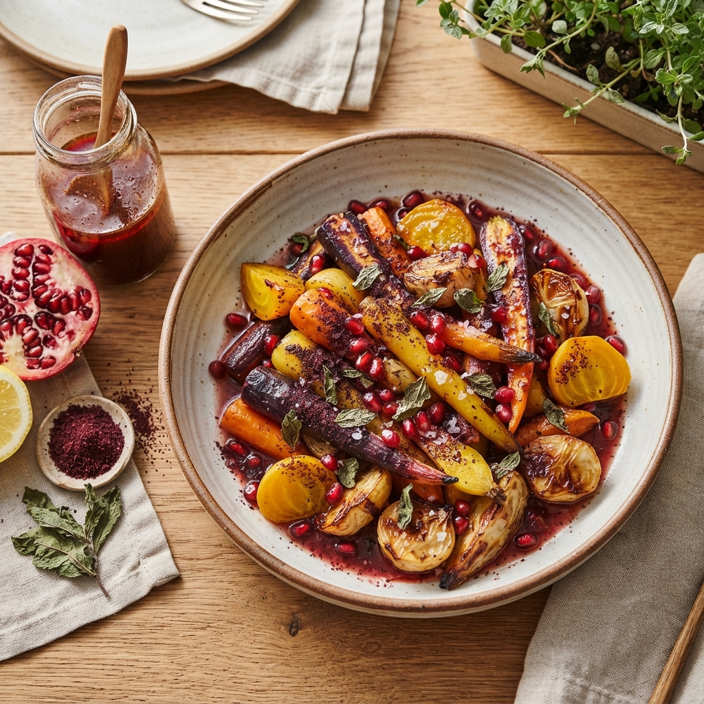 Vinaigrette Méditerranéenne, Sumac et Grenade